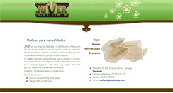 Desktop Screenshot of maderasjuver.cl